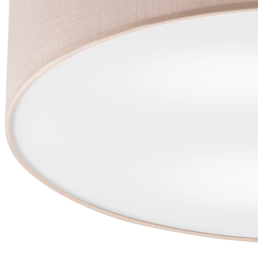 Brilagi - Plafonnier BELLADONNA 3xE27/15W/230V d. 50 cm beige/chêne