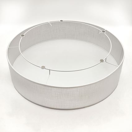 Brilagi - Plafonnier BELLADONNA 3xE27/15W/230V d. 50 cm blanc/chêne noyer