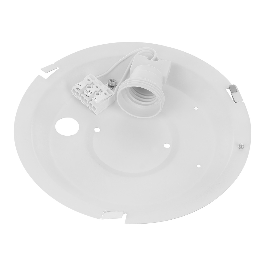 Brilagi - Plafonnier CLARE 1xE27/40W/230V d. 20 cm blanc