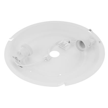 Brilagi - Plafonnier CLARE 2xE27/40W/230V d. 30 cm blanc