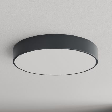 Brilagi - Plafonnier pour salle de bains CLARE 4xE27/24W/230V, diamètre 50 cm, anthracite, IP54