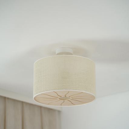 Brilagi - Plafonnier COUNTRY ROLLER 1xE27/15W/230V d. 45 cm crème