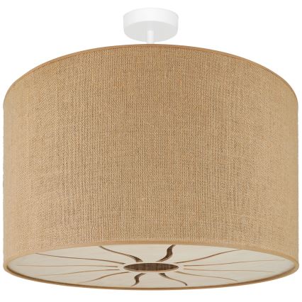 Brilagi - Plafonnier COUNTRY ROLLER 1xE27/15W/230V d. 50 cm beige