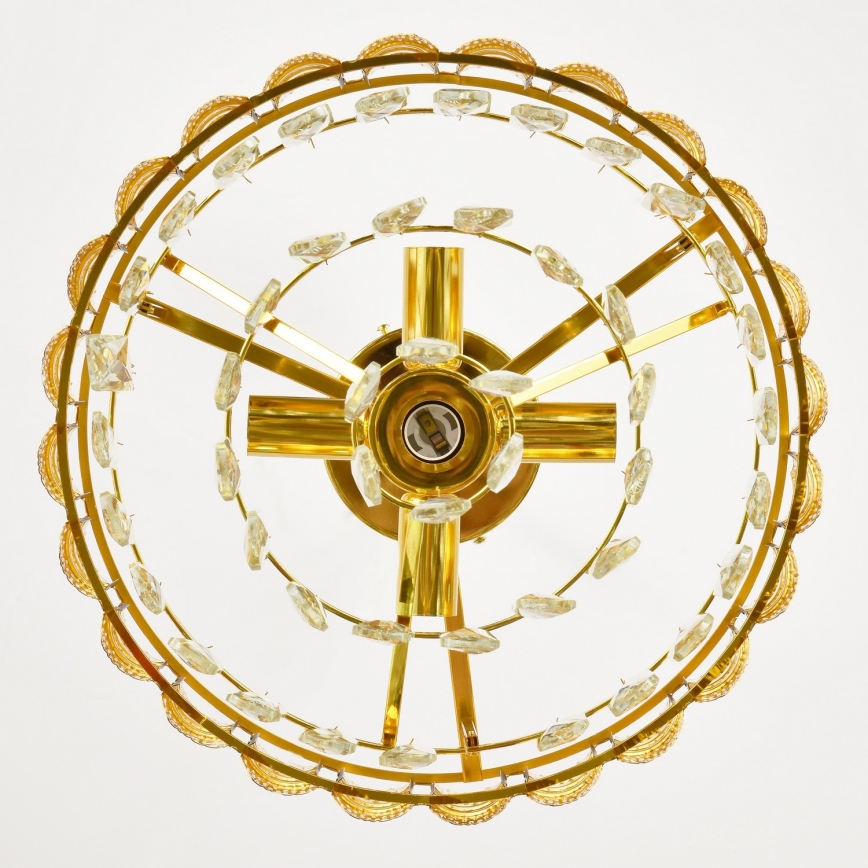 Brilagi - Plafonnier CRISTAL 5xE14/40W/230V Ø 38 cm