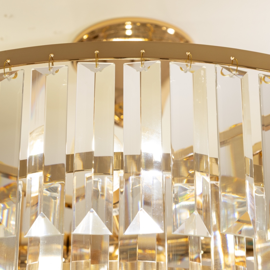 Brilagi - Plafonnier CRYSTAL 5xE14/40W/230V doré