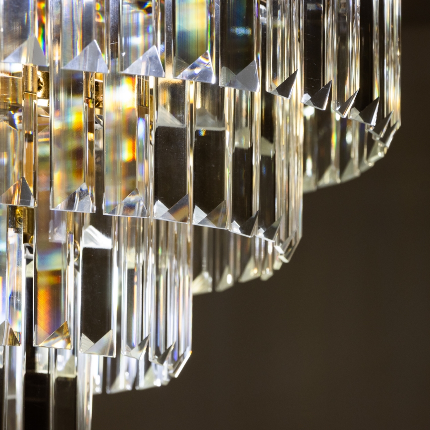 Brilagi - Plafonnier CRYSTAL 5xE14/40W/230V doré