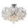 Brilagi - Plafonnier CRYSTAL 6xE14/60W/230V chrome brillant