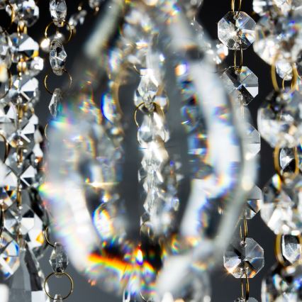 Brilagi - Plafonnier CRYSTAL 6xE14/60W/230V doré