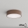 Brilagi - Plafonnier de salle de bains CLARE 2xE27/24W/230V Ø 30 cm IP54 brun