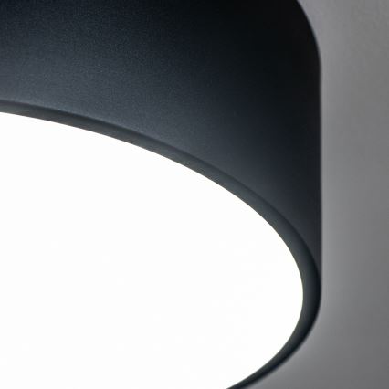 Brilagi - Plafonnier de salle de bains POOL 2xE27/15W/230V Ø 30 cm IP54 noir