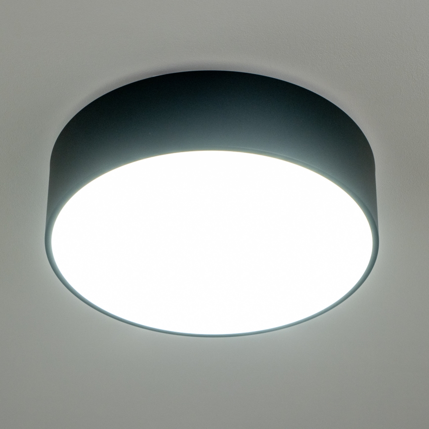 Brilagi - Plafonnier de salle de bains POOL 3xE27/15W/230V Ø 40 cm IP54 noir