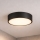 Brilagi - Plafonnier de salle de bains POOL 4xE27/15W/230V diam. 50 cm IP54 noir