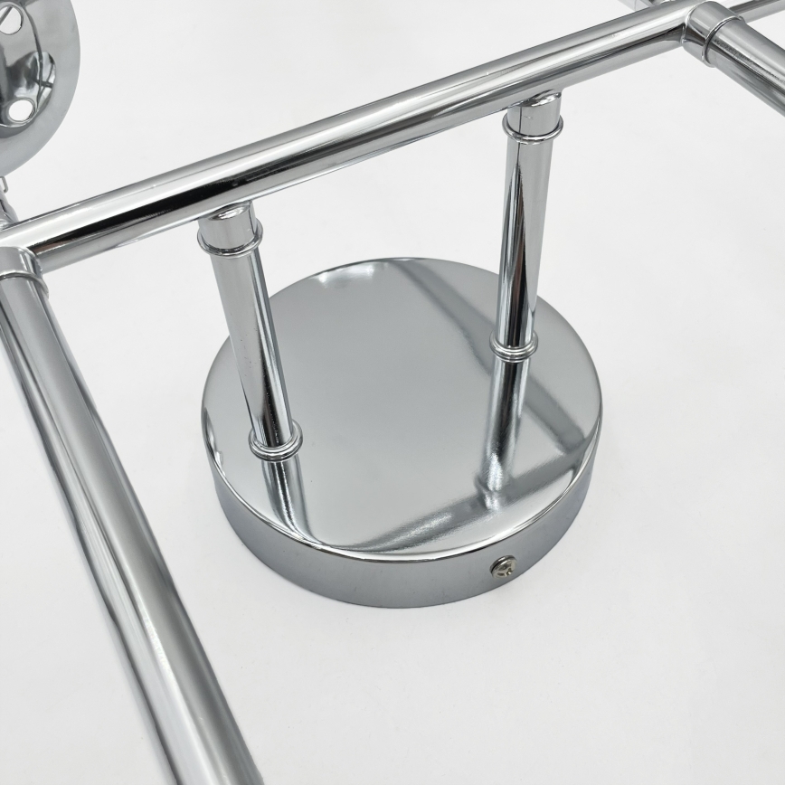 Brilagi - Plafonnier de surface MALONY 6xE14/20W/230V chrome brillant