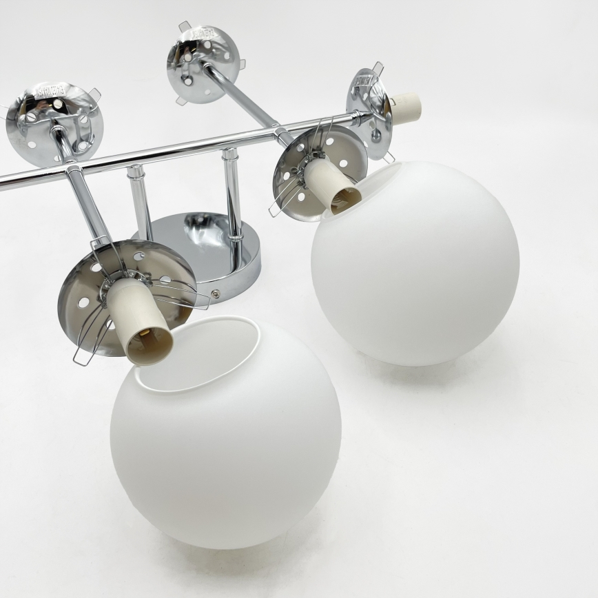 Brilagi - Plafonnier de surface MALONY 6xE14/20W/230V chrome brillant