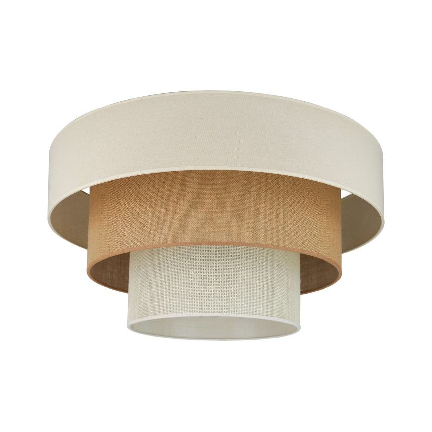 Brilagi-Plafonnier DENVER LUNETA 1xE27/15W/230V d. 45 beige/marron/crème