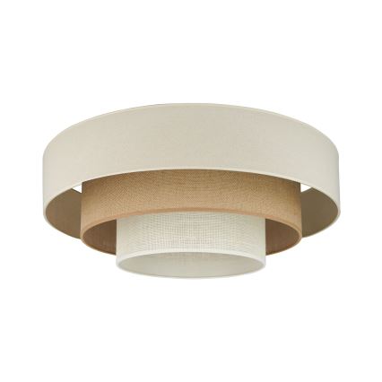 Brilagi - Plafonnier DENVER LUNETA LED/12W/230V d. 60 cm 3000K/4000K/6400K beige/crème