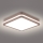 Brilagi - Plafonnier d'extérieur LED BENE LED/24W/230V 26x26 cm marron IP54