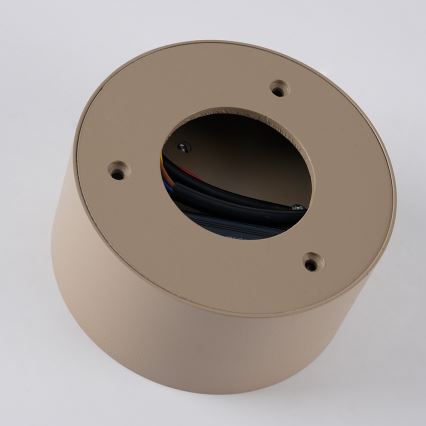 BRILAGI - Plafonnier LED d'extérieur FORIS LED/14W/230V Ø 12 cm beige IP44