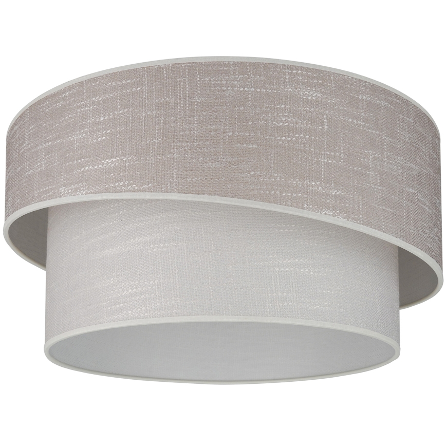 Brilagi - Plafonnier DOVER SHINE 1xE27/15W/230V d. 50 cm gris/crème