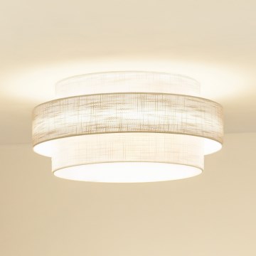 Brilagi - Plafonnier DOVER SPACE LED/12W/230V d. 50 cm 3000K/4000K/6400K gris/crème