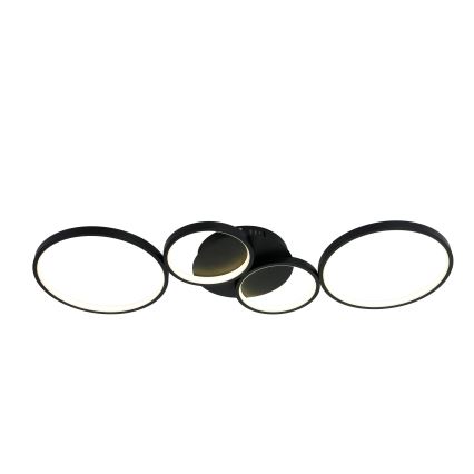 Brilagi - Plafonnier ECHO LED/40W/230V 4000K 32x90 cm noir