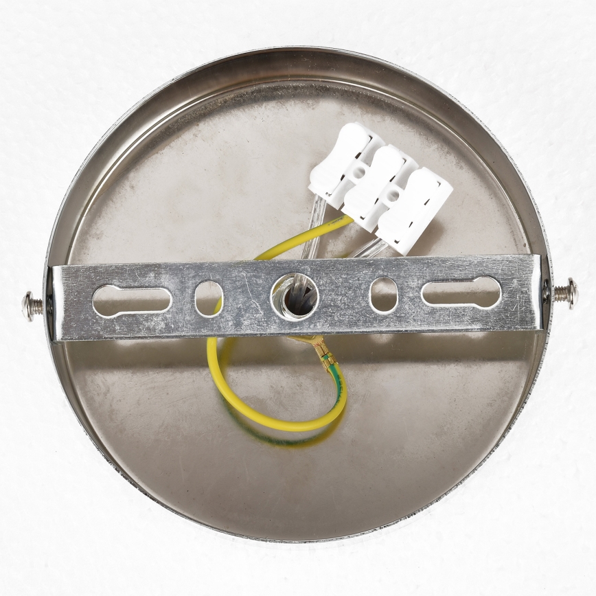 Brilagi - Plafonnier ECLIPSE 5×E14/10W/230V, Ø 38 cm, argenté