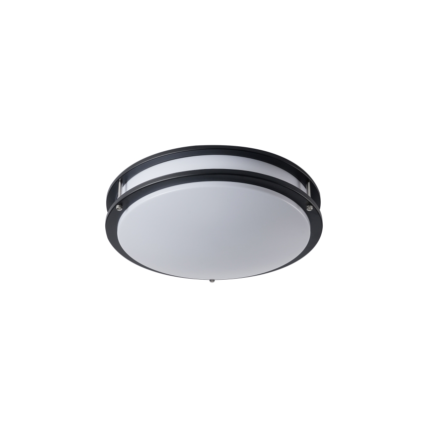 Brilagi - Plafonnier ELARO 4xE27/40W/230V Ø 41 cm noir