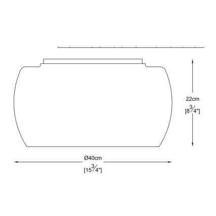 Brilagi - Plafonnier LED en cristal JEWEL 5xG9/40W/230V Ø 40 cm