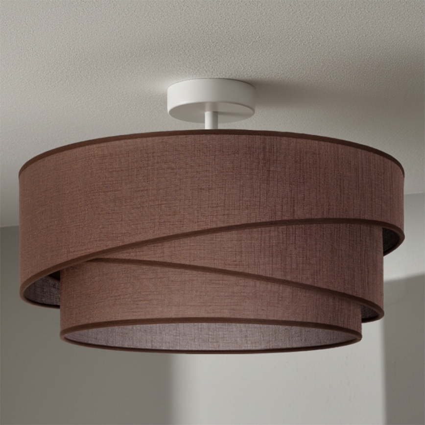Brilagi - Plafonnier en saillie ARROW 1xE27/60W/230V Ø 45 cm marron