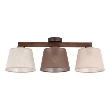 Brilagi - Plafonnier en saillie LATTE SABIA 3xE27/60W/230V pin/mix