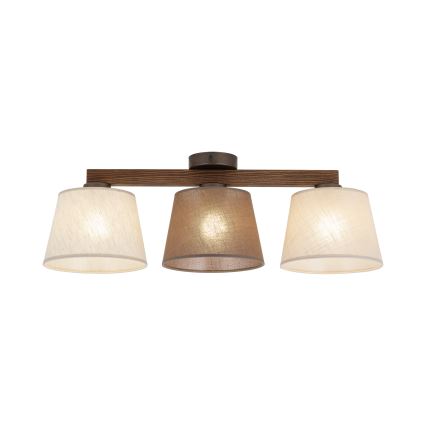 Brilagi - Plafonnier en saillie LATTE SABIA 3xE27/60W/230V pin/mix