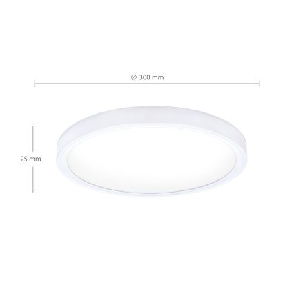 Brilagi - Plafonnier ESTELA LED/18W/230V blanc