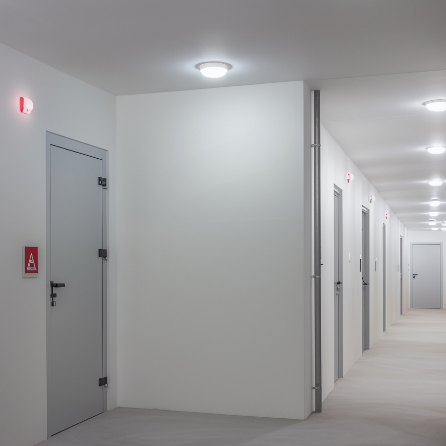 Brilagi - Plafonnier extérieur LED/13W/230V d. 17 cm IP54