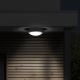 Brilagi - Plafonnier extérieur LED/20W/230V d. 23 cm IP54 anthracite
