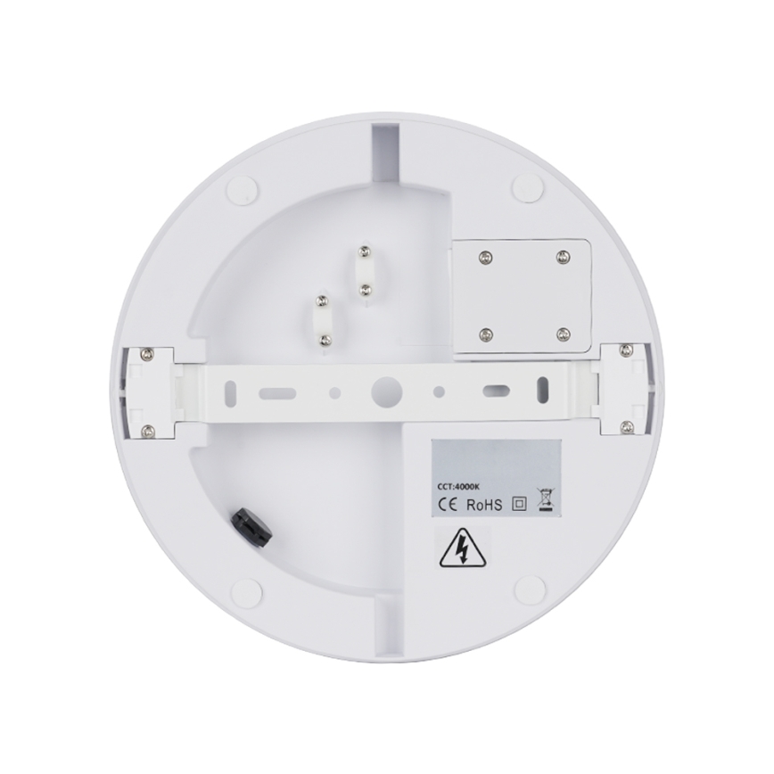 Brilagi - Plafonnier extérieur LED BENE LED/24W/230V Ø 26 cm blanc IP54