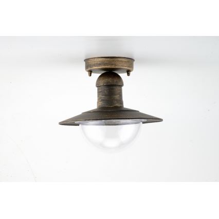 Brilagi - Plafonnier extérieur MOLDE 1xE27/60W IP44 bronze/patine