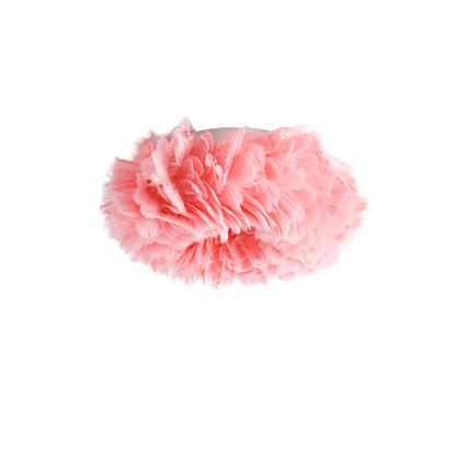 Brilagi - Plafonnier FEATHER 3xE27/40W/230V, Ø 40 cm, rose