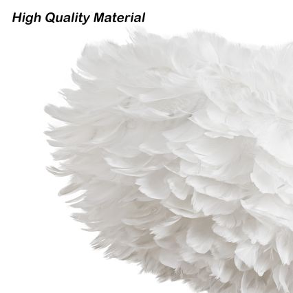 Brilagi - Plafonnier FEATHER 3xE27/40W/230V Ø 50 cm blanc