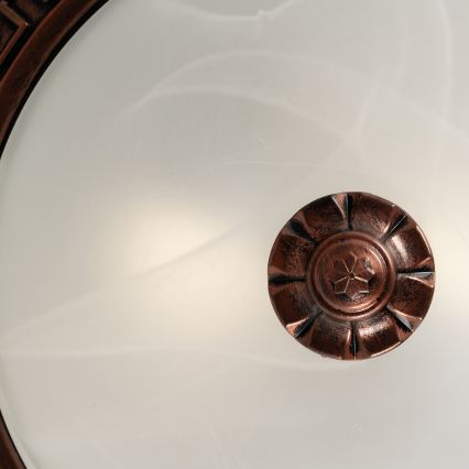 Brilagi - Plafonnier FRESCO 2xE27/40W/230V diam. 30 cm cuivré