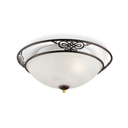 BRILAGI - Plafonnier FRESCO 2xE27/40W/230V Ø 43 cm brun