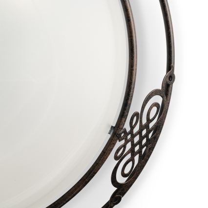 BRILAGI - Plafonnier FRESCO 2xE27/40W/230V Ø 43 cm brun