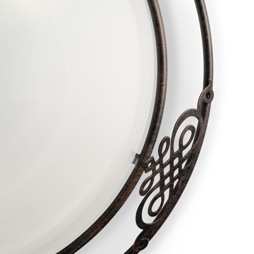 BRILAGI - Plafonnier FRESCO 2xE27/40W/230V Ø 43 cm brun