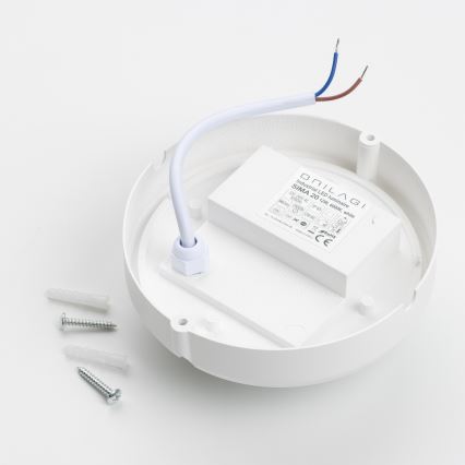 Brilagi - Plafonnier industriel LED SIMA LED/12W/230V IP65 blanc