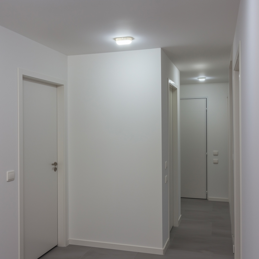 Brilagi - Plafonnier industriel LED SIMA LED/12W/230V IP65 blanc