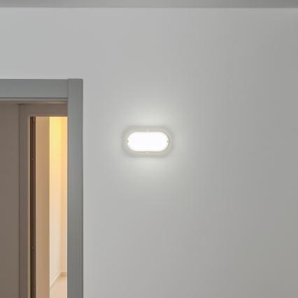 Brilagi - Plafonnier industriel LED SIMA LED/12W/230V IP65 blanc