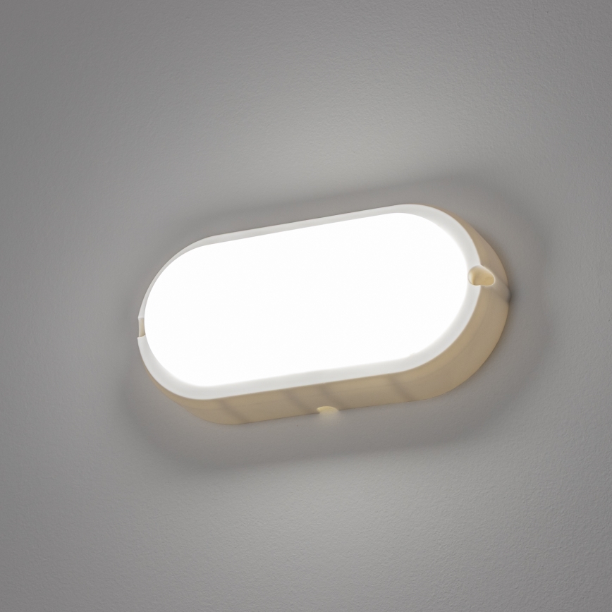 Brilagi - Plafonnier industriel LED SIMA LED/12W/230V IP65 blanc