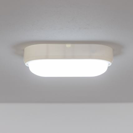 Brilagi - Plafonnier industriel LED SIMA LED/12W/230V IP65 blanc