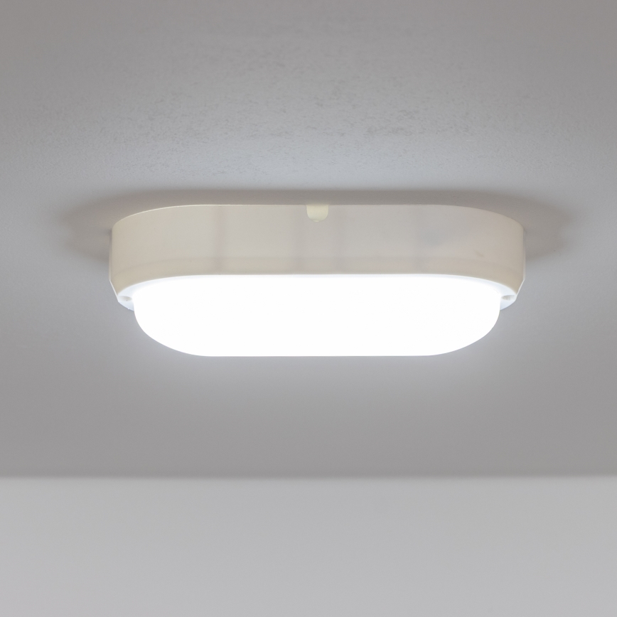 Brilagi - Plafonnier industriel LED SIMA LED/12W/230V IP65 blanc