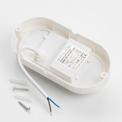 Brilagi - Plafonnier industriel LED SIMA LED/12W/230V IP65 blanc