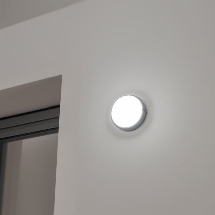 Brilagi - Plafonnier industriel LED SIMA LED/12W/230V IP65 noir